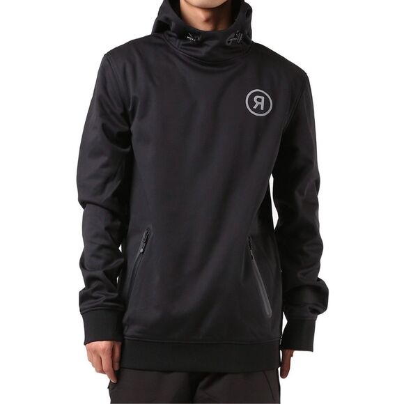 NWOT Ride Outerwear Division Soft Shell Snowboarding Hoodie Pullover Sweater - Picture 1 of 14